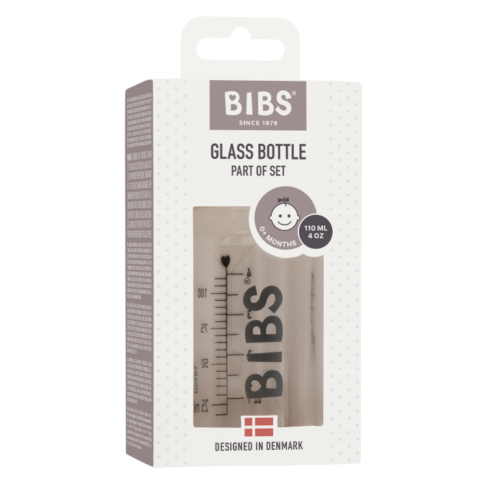 BIBS Glasflaska 110ml - 2