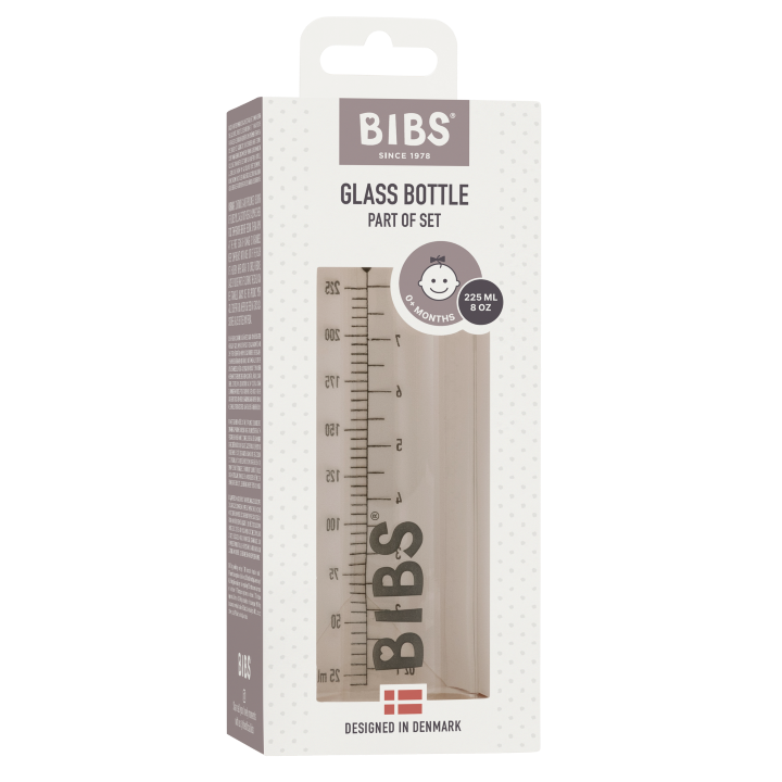 BIBS Glasflaska 225ml - 2