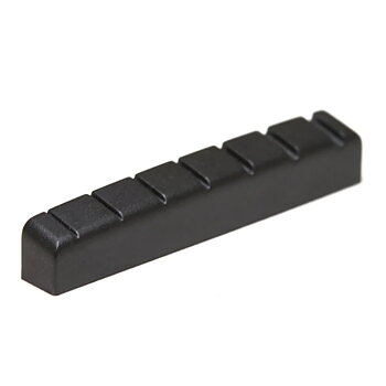 PT-6748-00 Black TUSQ XL Schecter 7 slotted nut (7-string)