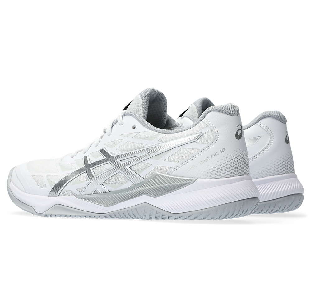 Asics Gel Tactic 12 white/silver - 5