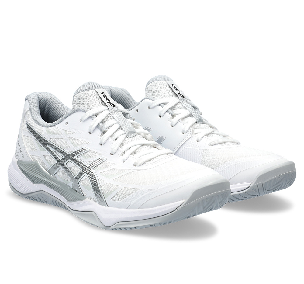 Asics Gel Tactic 12 white/silver - 4