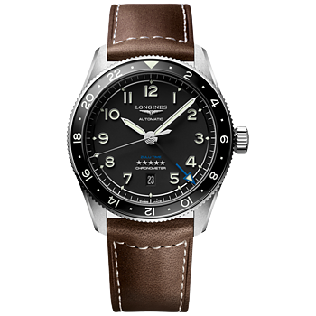 L3.812.4.53.2 Longines Spirit Zulu Time 42 svart