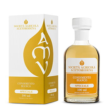 Italiensk vit balsamvinäger, 100 ml från Acetomodena