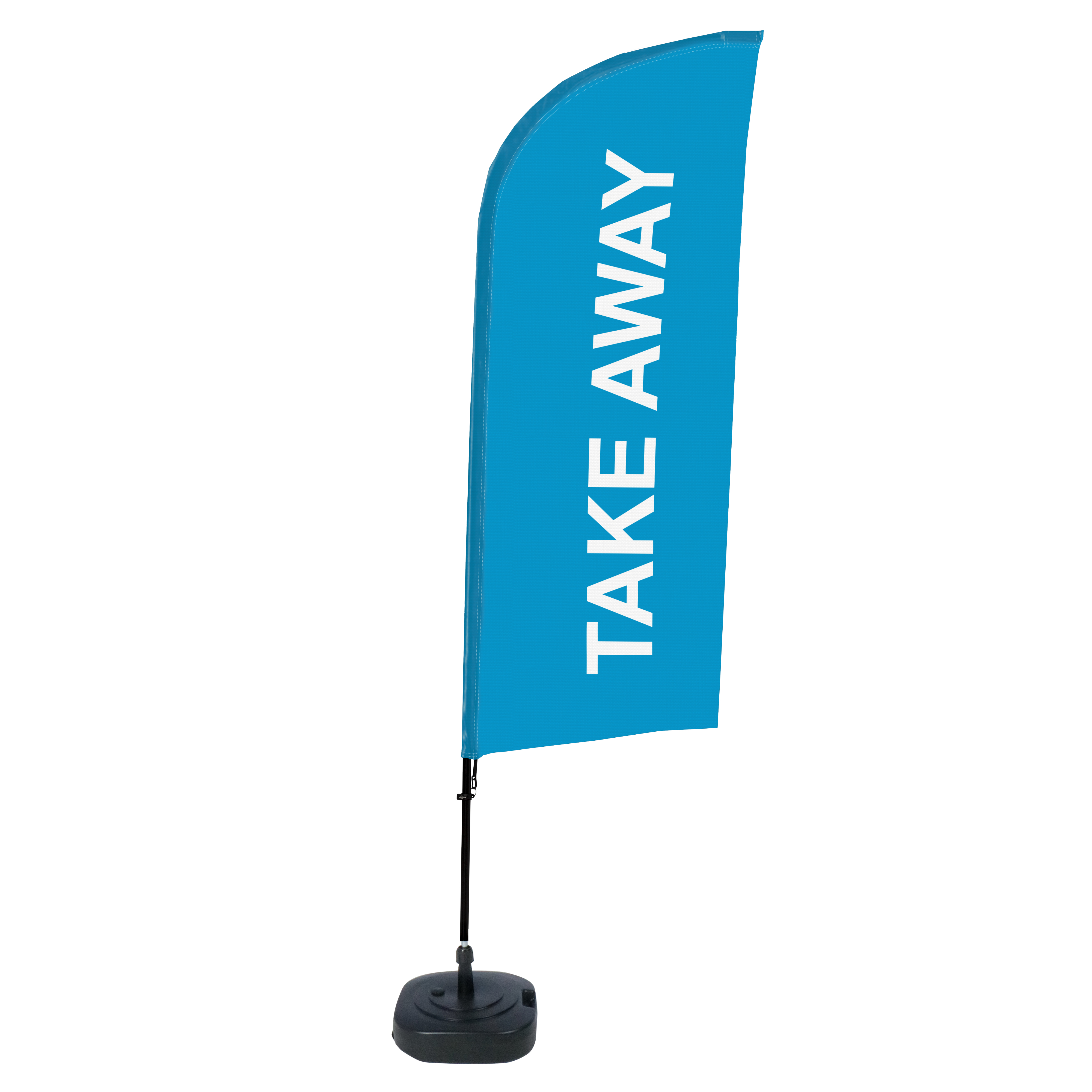 Beach Flag Alu 330 cm komplete set "Take Away" - 4