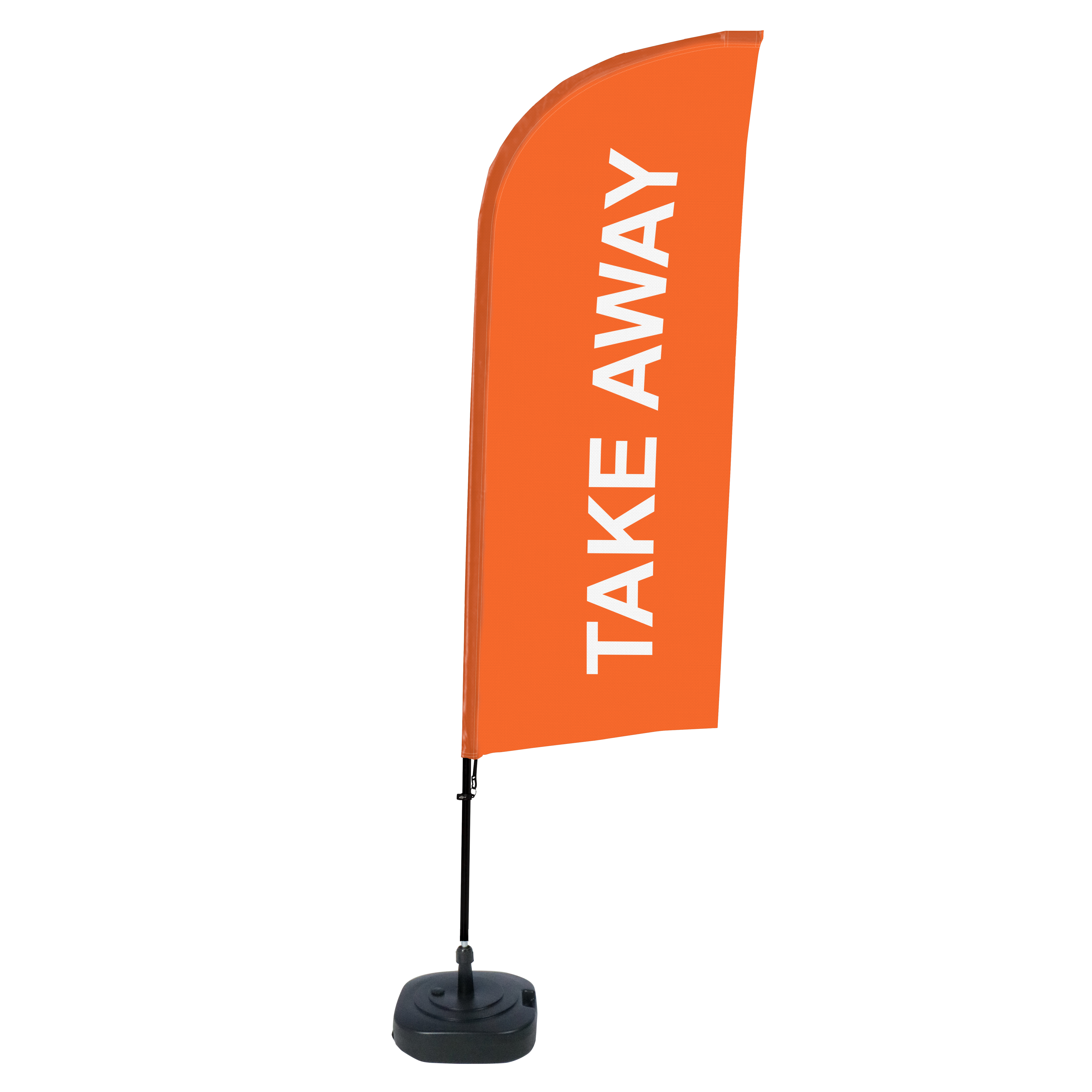 Beach Flag Alu 330 cm komplete set "Take Away" - 3