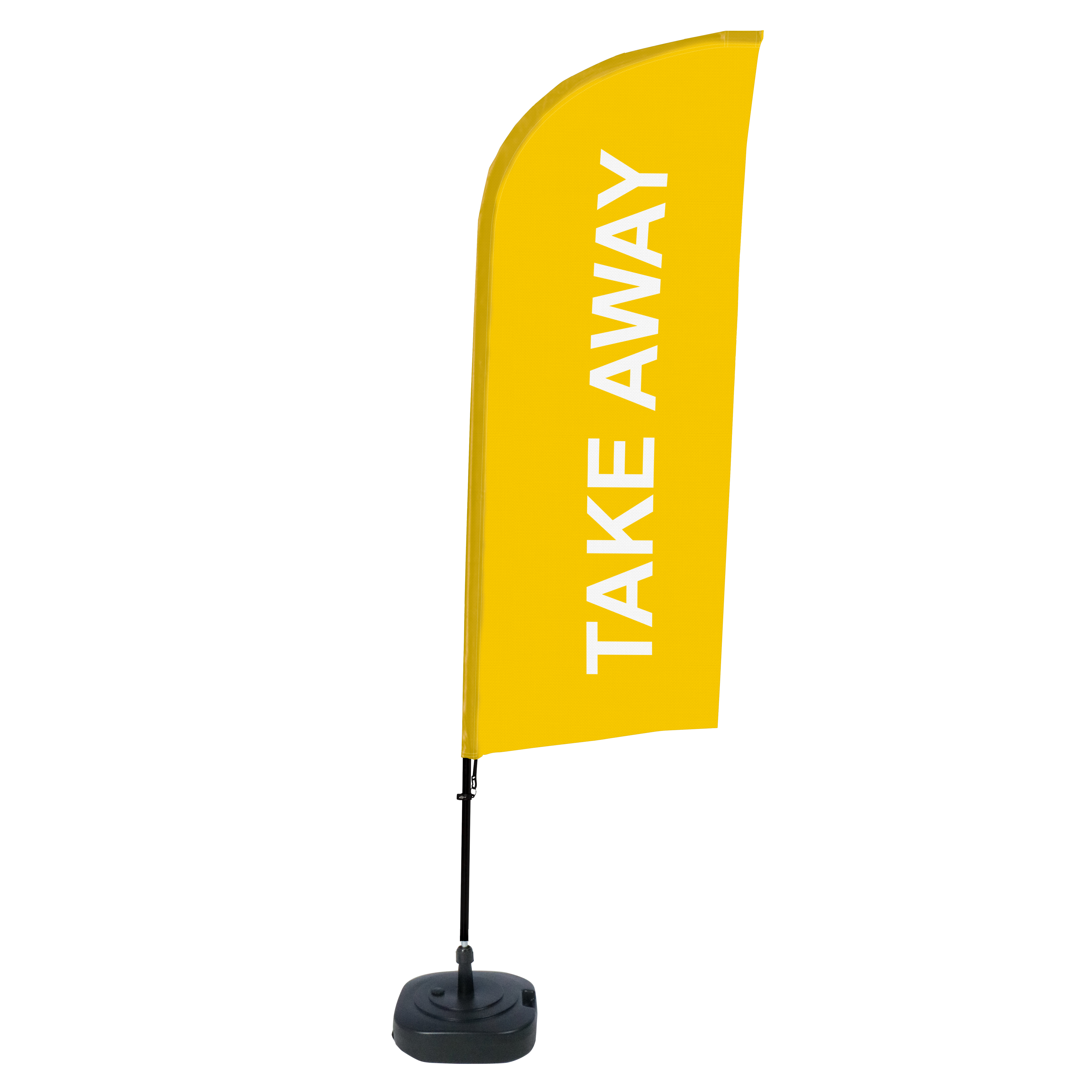 Beach Flag Alu 330 cm komplete set "Take Away" - 5