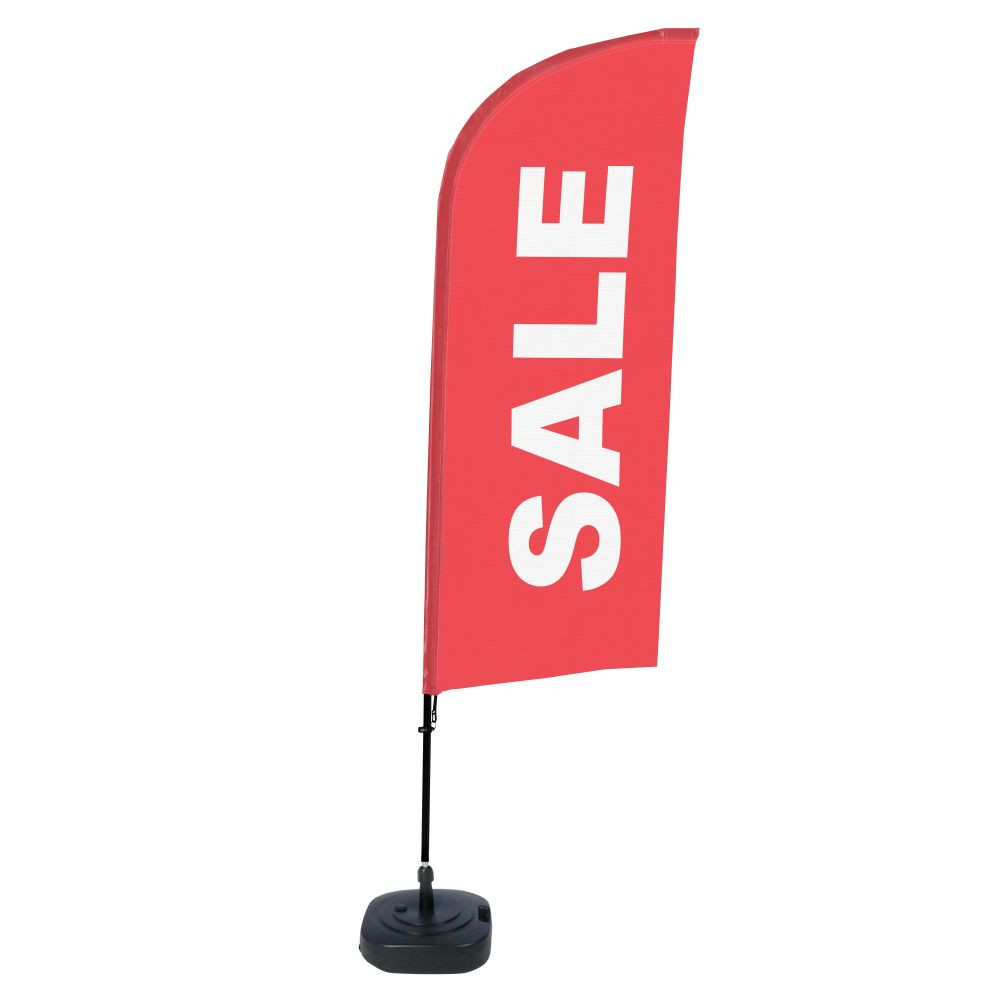Beach Flag Alu 330 cm Komplett set "Sale"