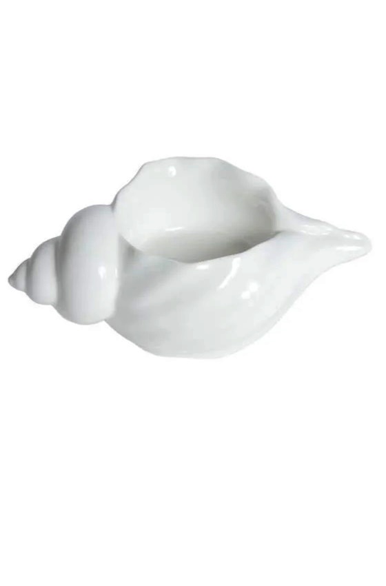 Shell - Bowl - Seashell - White - 10x6 cm - 2