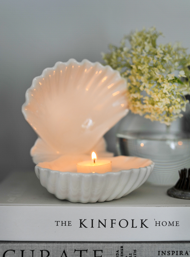 Shell - Bowl - Seashell - White - 13x14 cm