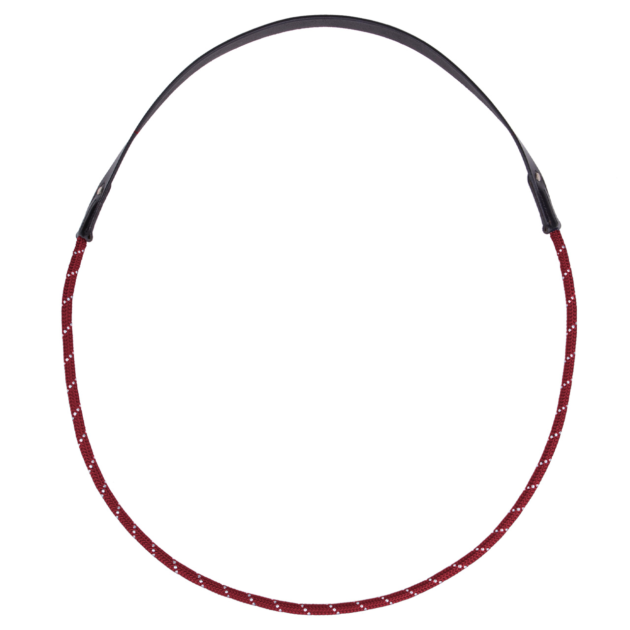 Balance Rein / neck ring / cordeo, QHP (four sizes!), burgundy