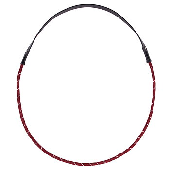 Balance Rein / halsring  / cordeo, QHP (fyra storlekar!), burgundy
