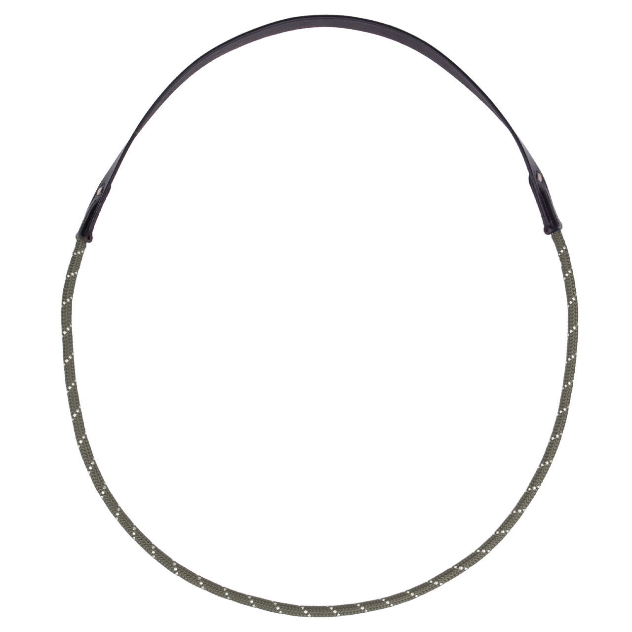 Balance Rein / neck ring / cordeo, QHP (four sizes!), olive