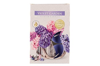 Doftvärmeljus Violet garden 6 -pack