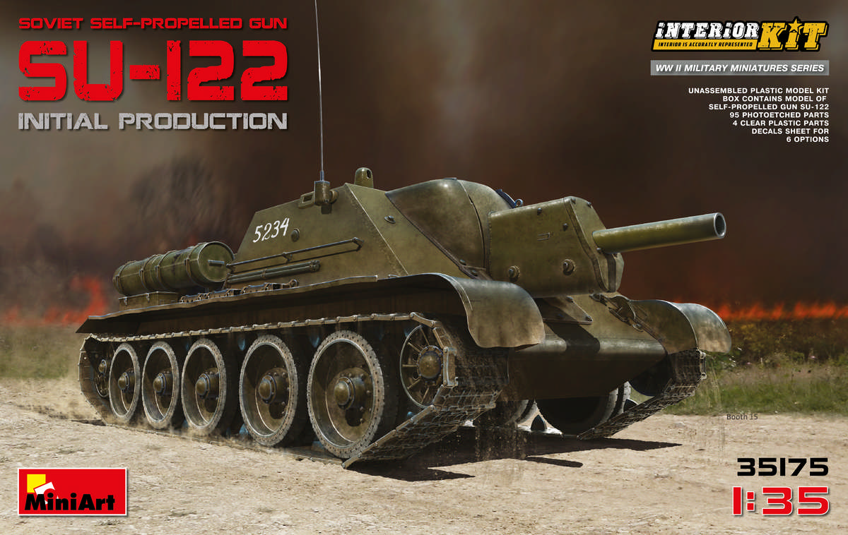 1/35 SU-122 INITIAL PRODUCTION. INTERIOR KIT