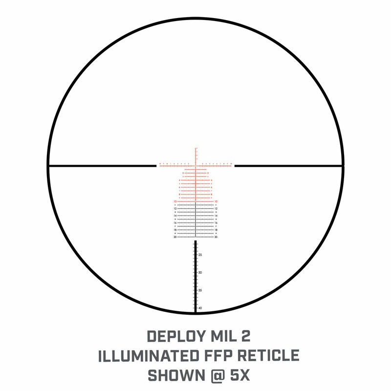 Bushnell Match Pro ED 5-30x56 DM2 FFP Illum - 10