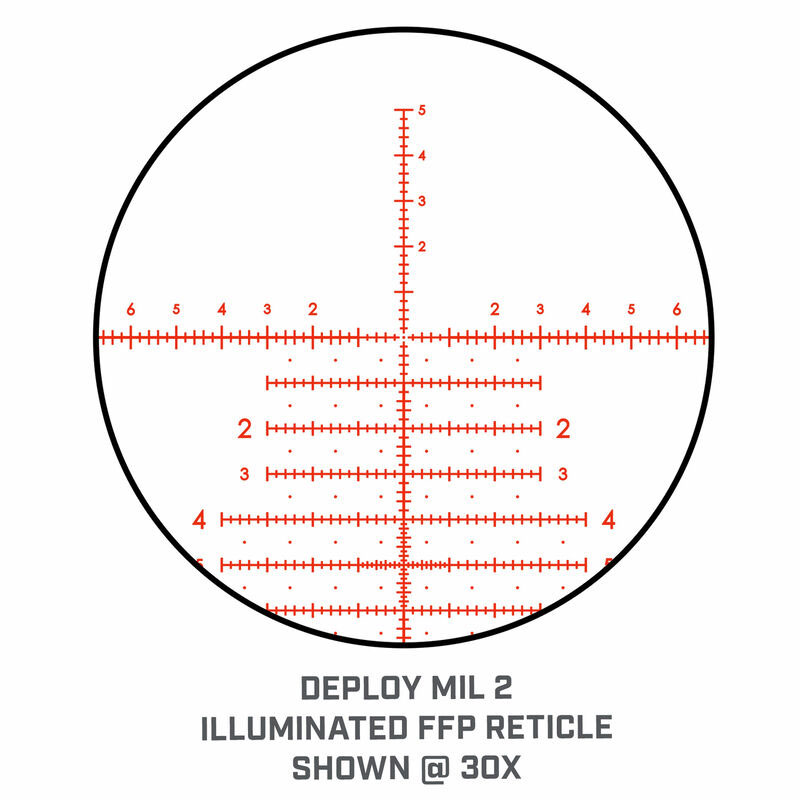 Bushnell Match Pro ED 5-30x56 DM2 FFP Illum - 12