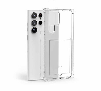 Samsung Galaxy S22 Ultra - Transparent Case + Soft Protective Film