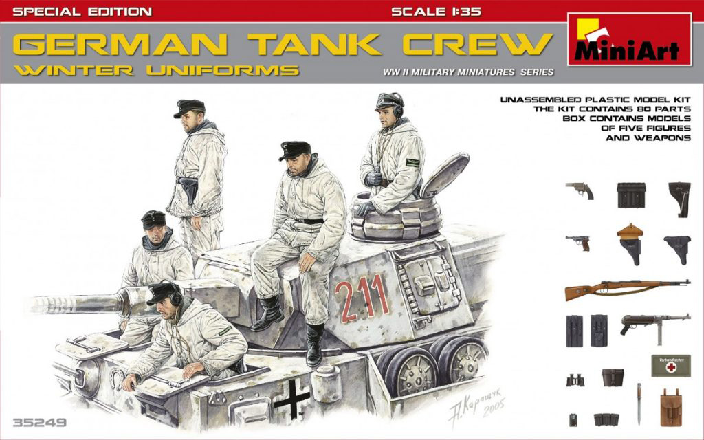 1/35 German Tank Crew(Winter Uniforms).SpecialEdition