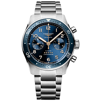 L3.821.4.93.6 Longines Spirit Chronograph Flyback 42 blå