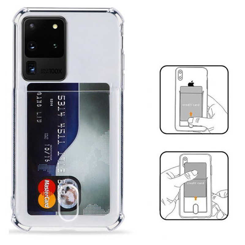 Samsung Galaxy S20 FE - Transparent Case + Full Coverage Tempered Protective Glass