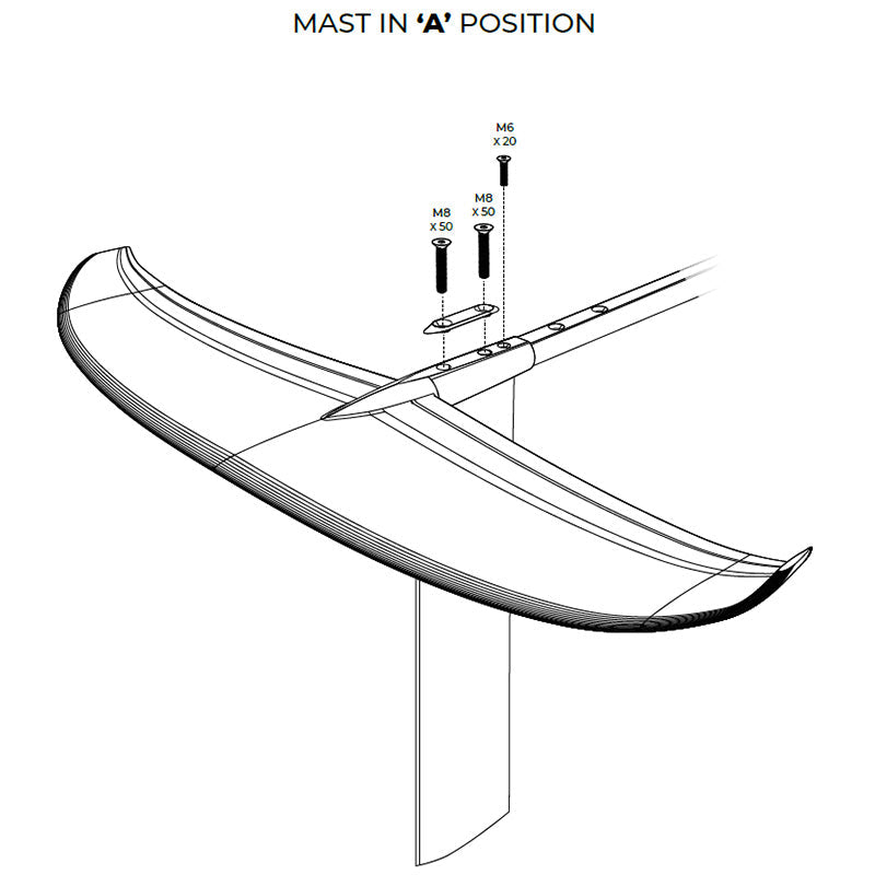 Slingshot HOVER GLIDE FRONT WING TIGHTENING SHIM - 4