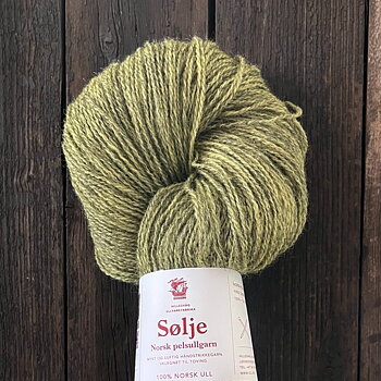 SØLJE STØVET LYS LIME 2142