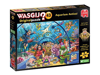Wasgij Original #43 Aquarium Antics! 1000 Bitar Jumbo