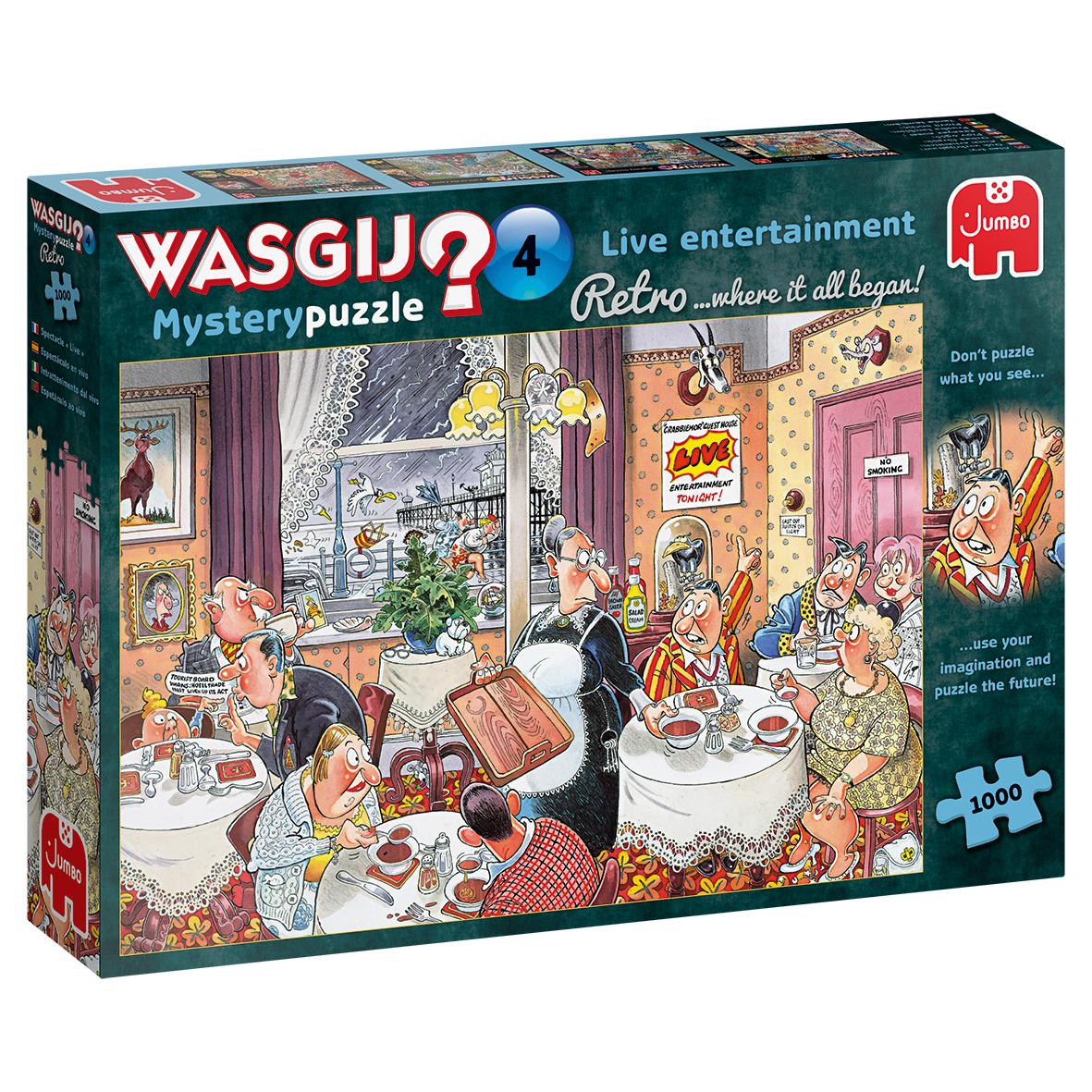 Wasgij Retro Mystery #4 1000 Bitar JvH Jumbo - 2
