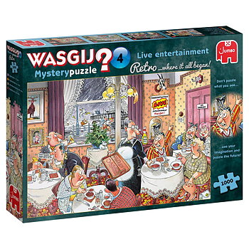 Wasgij Retro Mystery #4 1000 Bitar JvH Jumbo
