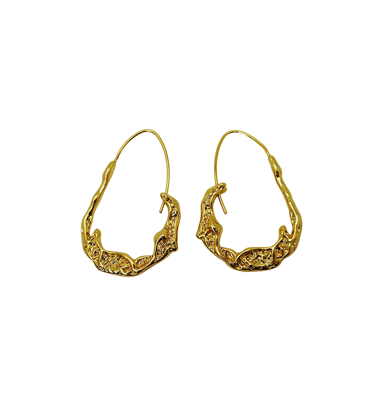 WOS UP  NATURE EARRINGS GOLD