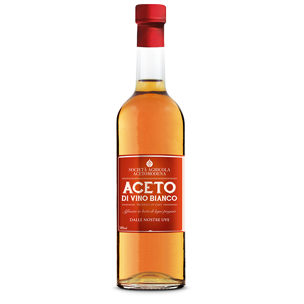 Acetomodena italiensk Vitvinsvinäger, 500 ml