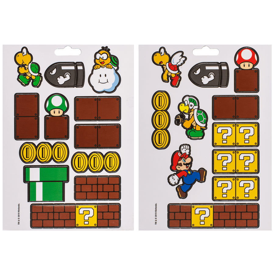 Super Mario Kylskåpsmagneter 23-pack