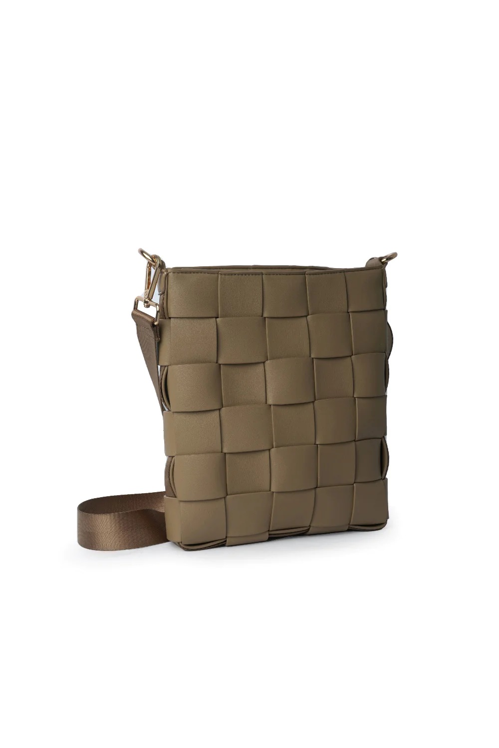 Ceannis Väska Braided Strap Shoulder Bag Taupe - 3