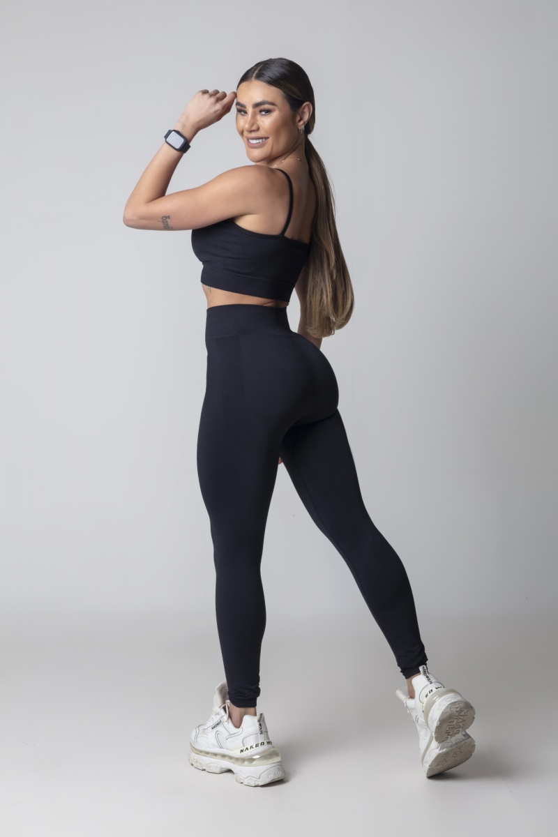 HIPKINI Seamless Tights  City Black - 4