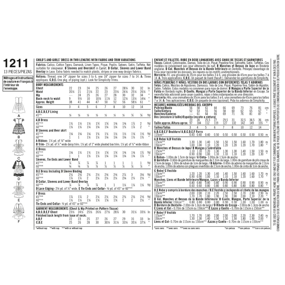 SIMPLICITY - 1211 - 4