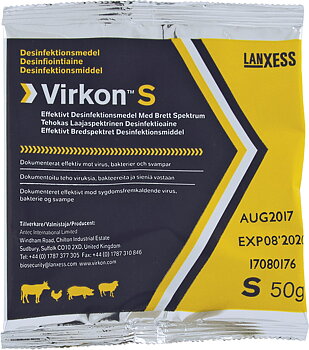 Virkon S- Disinfectant 50 g/bag