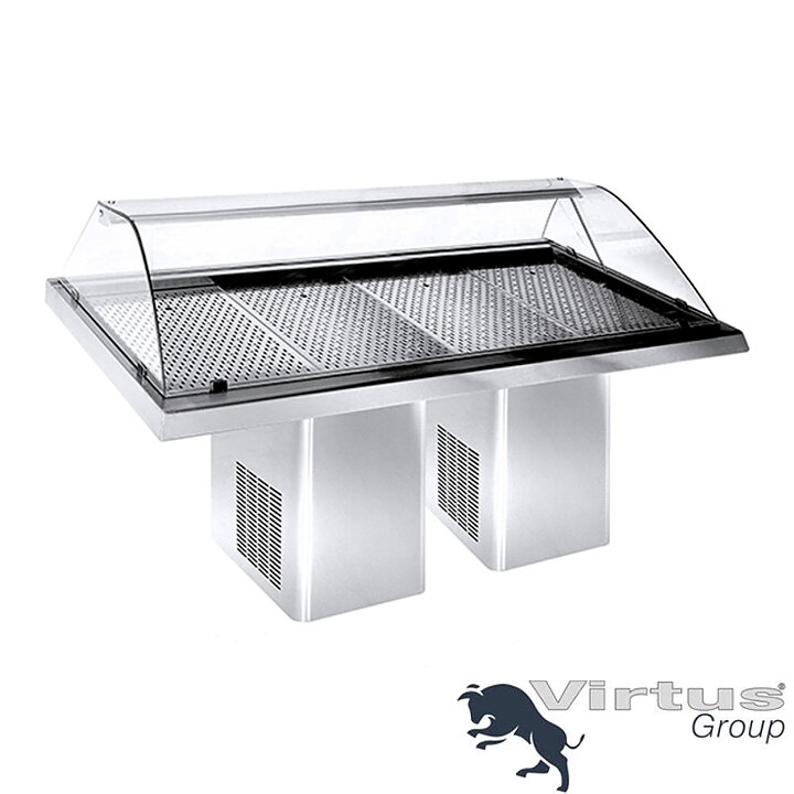Kyldisk fisk 232 cm, statisk kylning