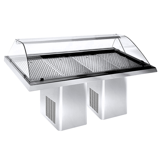 Kyldisk fisk 232 cm, statisk kylning - 2