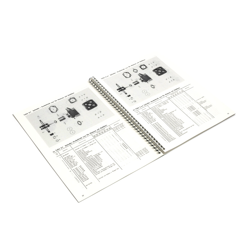 Spare parts catalog for type Zündapp 510 Sport Combinette models