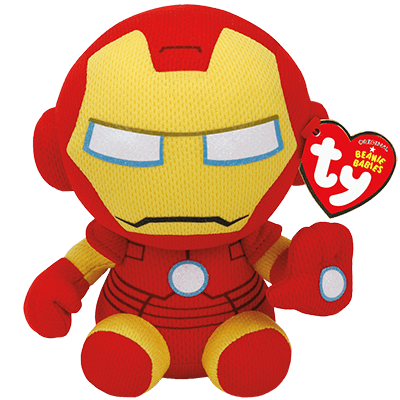 TY Beanie Babies - IRON MAN reg