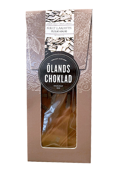ÖlandsChoklad Bräck "Salt Lakrits"