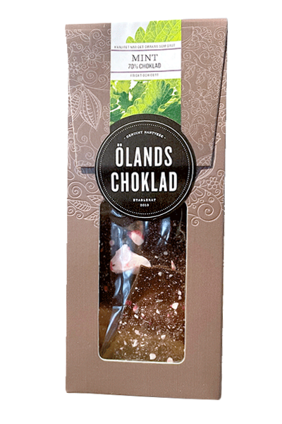ÖlandsChoklad Bräck "Mint"