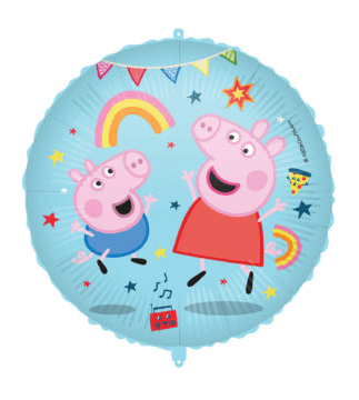 Greta Gris - Peppa Pig Folieballong Blå - 2