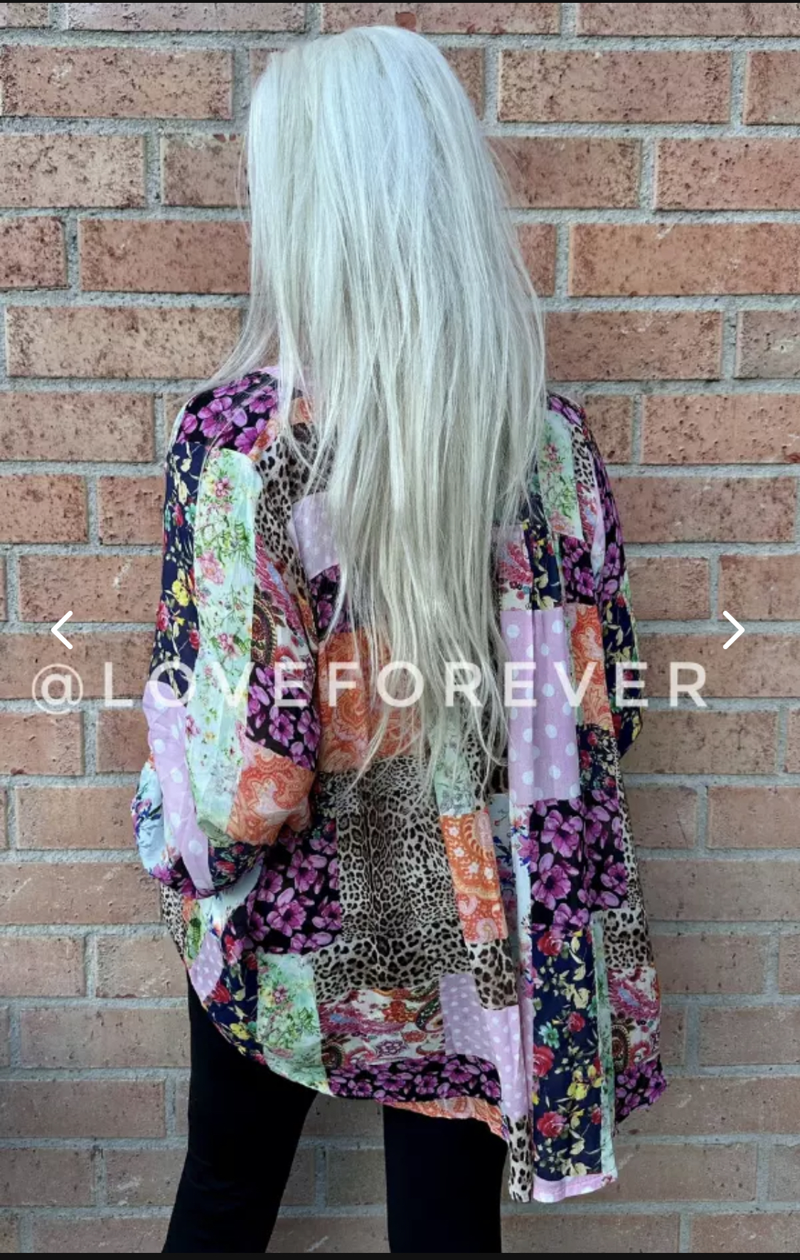 Kelly Blouse Leo Flower - 3