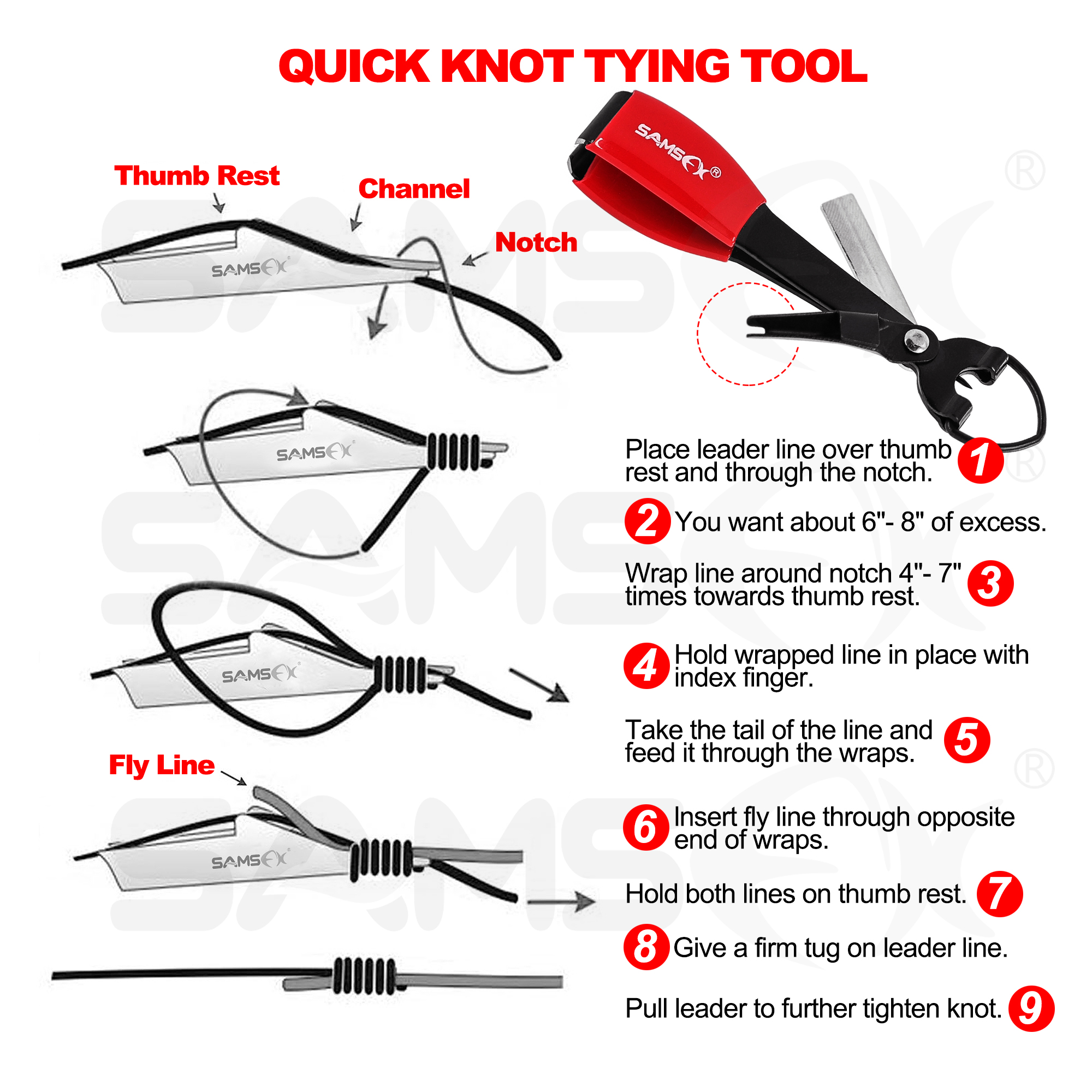 Fast Knot Line Tyer outlet Fly