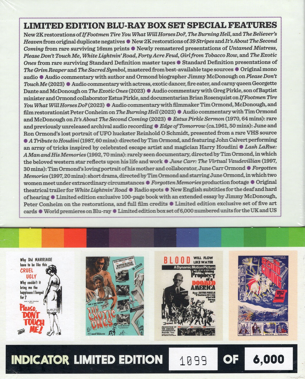 From Hollywood to Heaven - The Lost and Saved Films Of The Ormond Family (Limited Edition) (ej svensk text) (Blu-ray) - 2