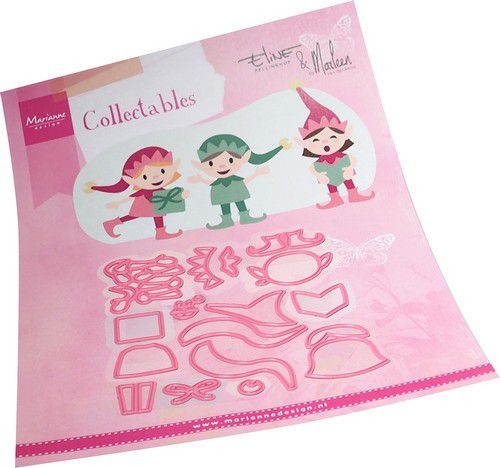 Marianne Design - Collectables Christmas Elf by Marleen and Eline