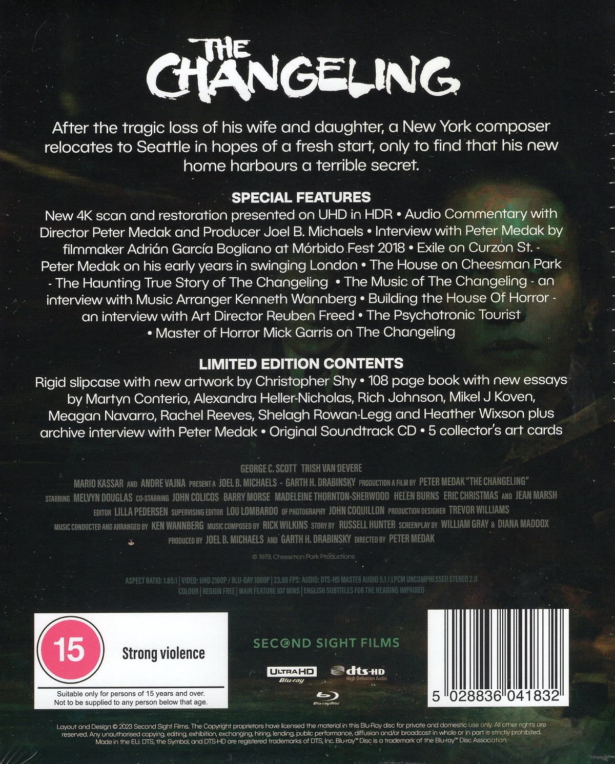 The Changeling (Limited Edition) (ej svensk text) (4K Ultra HD + Blu-ray) - 2