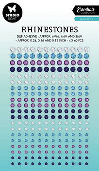 Studio Light - Self-adhesive Rhinestones - Lagoon