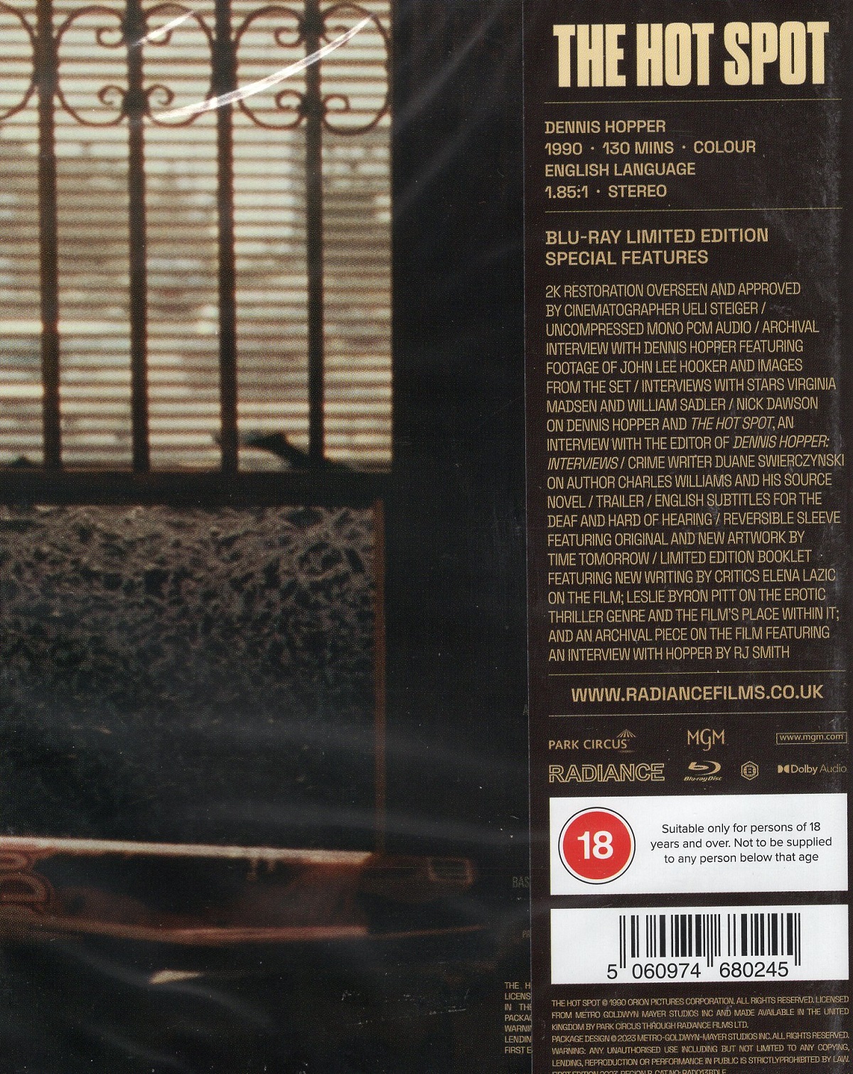 Hot Spot (Limited Edition) (ej svensk text) (Blu-ray) - 2